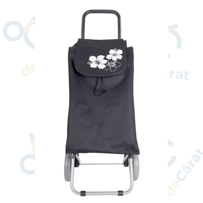 Carucior cumparaturi X 120 FLORICICA, capacitate incarcare 28 kg, volum 51 l, rosu