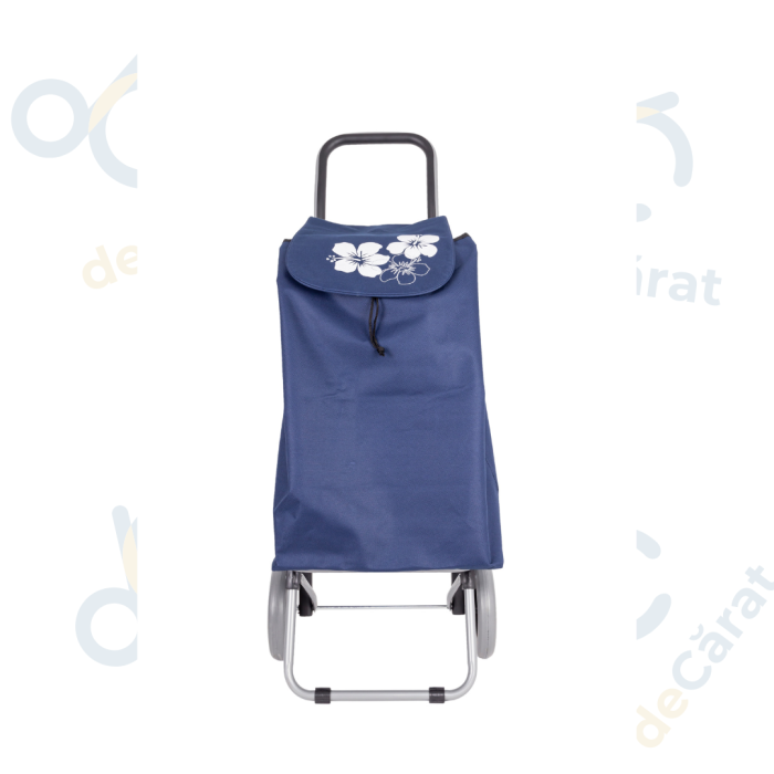 Carucior cumparaturi X 120 FLORICICA, capacitate incarcare 28 kg, volum 51 l, rosu