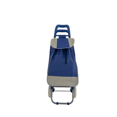 Carucior cumparaturi X 50 COLORAT, capacitate incarcare 15 kg, volum 32 l, albastru